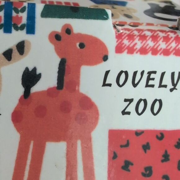 Vintage Zoo Theme Cardboard Trinket Jewelry Box Storage - Picture 8 of 8